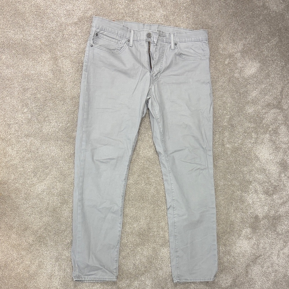 Levi's 511 Men's Grey Jean style pants 34 x 30